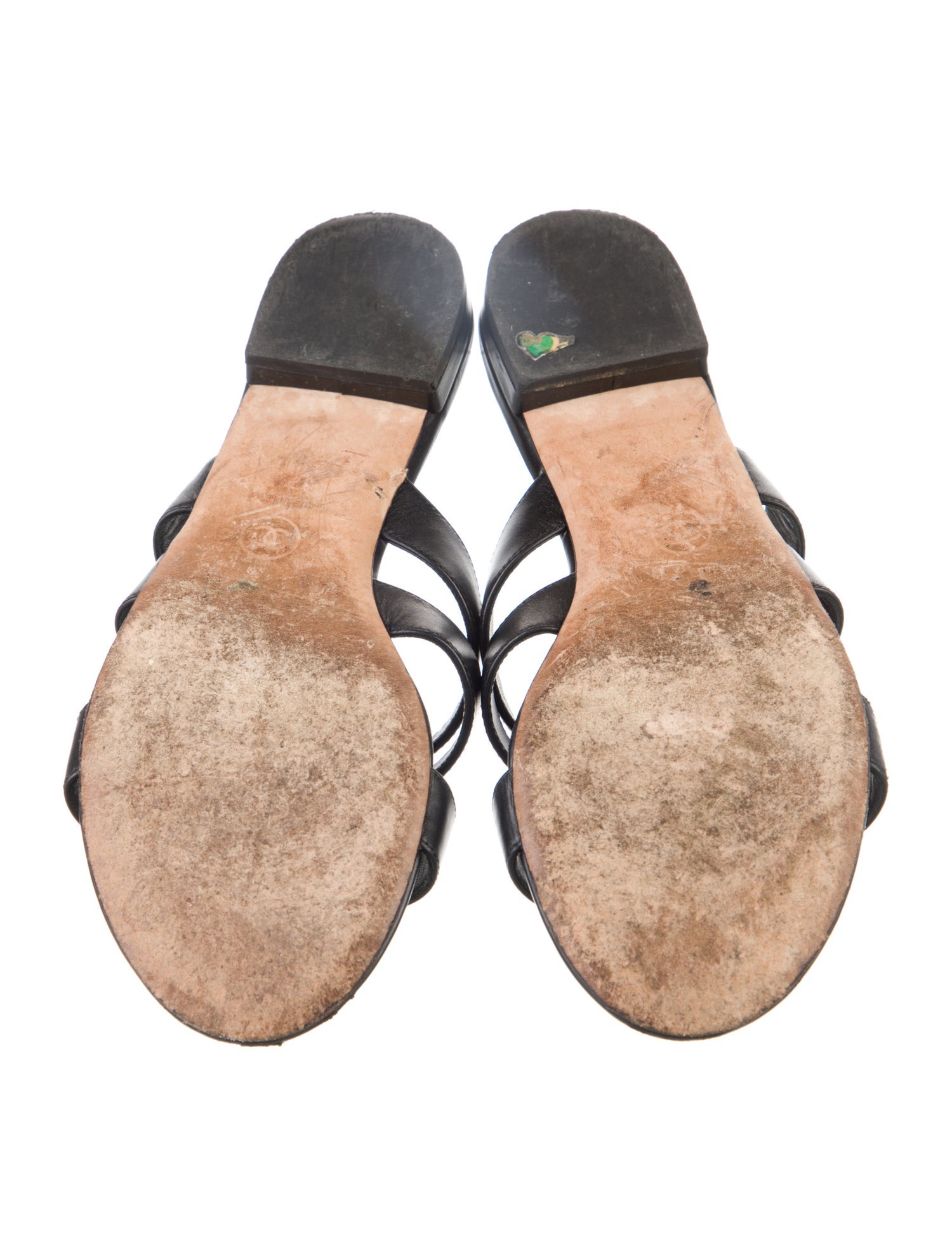 Chanel 2017 Interlocking CC Logo Slides